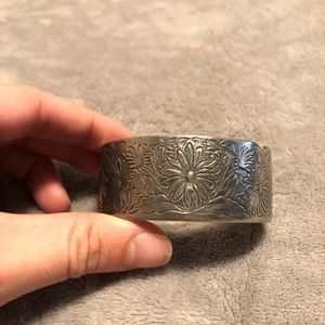 Handmade Pewter Bracelet